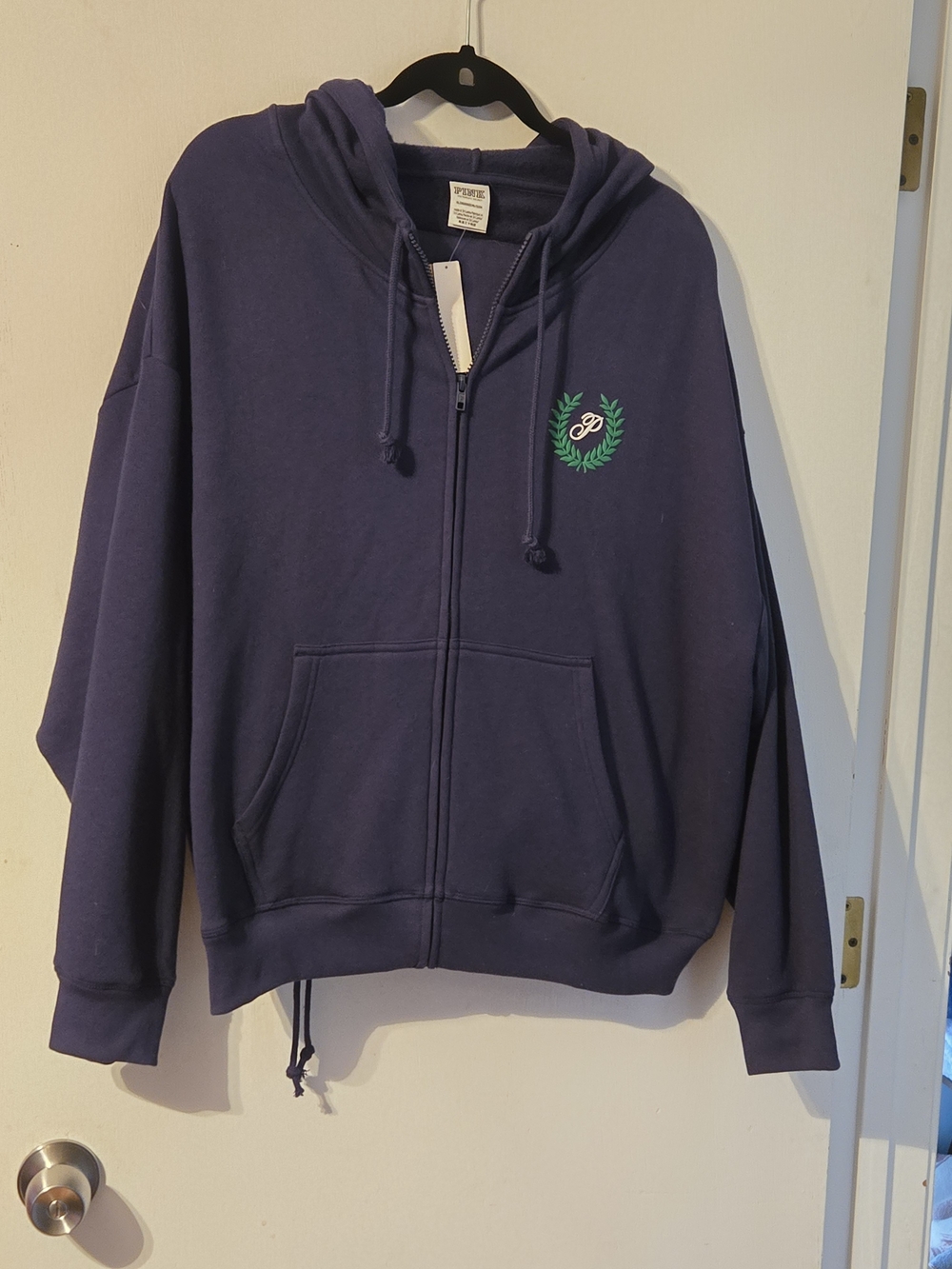 Navy Zip-Up Hoodie and Matching Sweatpants